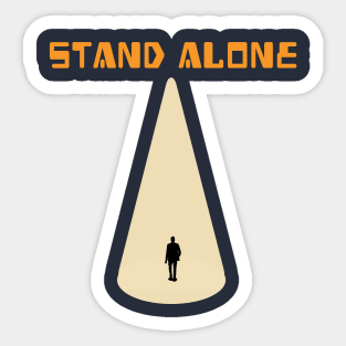 Stand alone Sticker